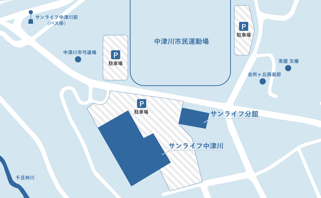 中津川市サンライフ 交通アクセス